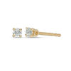 Thumbnail Image 1 of Previously Owned - 1/10 CT. T.W. Diamond Solitaire Stud Earrings in 14K Gold