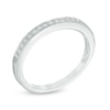 Thumbnail Image 2 of Previously Owned - 1/10 CT. T.W. Diamond Vintage-Style Anniversary Band in 14K White Gold