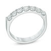 Thumbnail Image 1 of Previously Owned - 3/4 CT. T.W. Certified Diamond Seven Stone Anniversary Band in 14K White Gold (I/SI2)