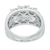 Thumbnail Image 3 of Previously Owned - 2 CT. T.W. Diamond Past Present Future® Ring in 14K White Gold