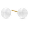 Thumbnail Image 0 of Previously Owned - 8.0 - 8.5mm Cultured Freshwater Pearl Stud Earrings in 14K Gold