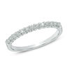 Thumbnail Image 0 of Previously Owned - Ladies' 1/4 CT. T.W. Certified Diamond Wedding Band in 14K White Gold (I/SI2)