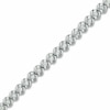 Thumbnail Image 1 of Previously Owned - 1 CT. T.W. Diamond Bracelet in 10K White Gold - 7.25"