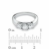 Thumbnail Image 2 of Previously Owned - 1 CT. T.W. Diamond Three Stone Ring in 14K White Gold
