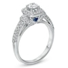 Thumbnail Image 3 of Previously Owned - Vera Wang Love Collection 3/4 CT. T.W. Diamond Frame Engagement Ring in 14K White Gold