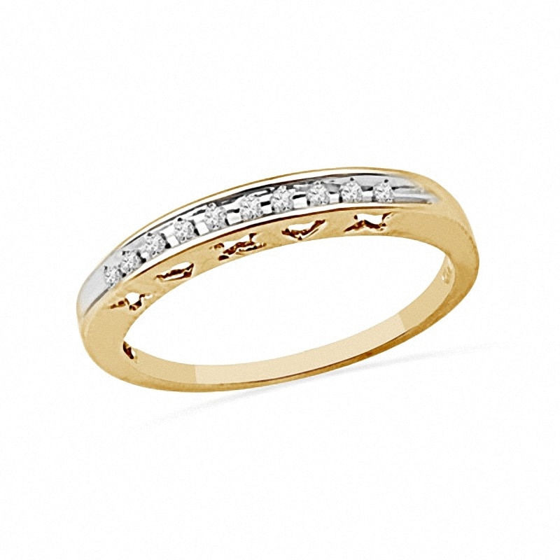 Previously Owned - Diamond Accent Anniversary Band in 10K Gold