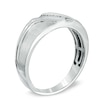 Thumbnail Image 2 of Previously Owned - 1/10 CT. T.W. Diamond Five Stone Slant Band in 10K White Gold