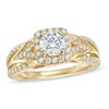 Thumbnail Image 1 of Previously Owned - Vera Wang Love Collection 1 CT. T.W. Diamond Engagement Ring in 14K Gold