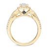 Thumbnail Image 3 of Previously Owned - Vera Wang Love Collection 1 CT. T.W. Diamond Engagement Ring in 14K Gold