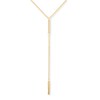 Thumbnail Image 1 of Previously Owned - Double Bar Lariat-Style Necklace in 14K Gold