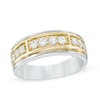Thumbnail Image 0 of Previously Owned - Men's 1 CT. T.W. Diamond Band in 14K Two-Tone Gold