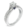 Thumbnail Image 1 of Previously Owned - Vera Wang Love Collection 3/4 CT. T.W. Diamond Split Shank Engagement Ring in 14K White Gold
