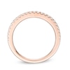 Thumbnail Image 3 of Previously Owned - Vera Wang Love Collection 1/4 CT. T.W. Diamond Wedding Band in 14K Rose Gold