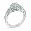 Thumbnail Image 1 of Previously Owned - Vera Wang Love Collection 7/8 CT. T.W. Diamond Vintage-Style Engagement Ring in 14K White Gold