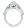 Thumbnail Image 2 of Previously Owned - Vera Wang Love Collection 7/8 CT. T.W. Diamond Vintage-Style Engagement Ring in 14K White Gold