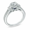 Thumbnail Image 2 of Previously Owned - Vera Wang Love Collection 3/4 CT. T.W. Diamond Collar Engagement Ring in 14K White Gold
