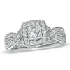 Thumbnail Image 1 of Previously Owned - Vera Wang Love Collection 1-1/5 CT. T.W. Princess-Cut Diamond Ring in 14K White Gold