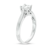 Previously Owned - Celebration Ideal 1/2 CT. Princess-Cut Diamond Solitaire Engagement Ring in 14K White Gold (I/I1)