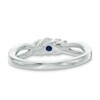 Thumbnail Image 3 of Previously Owned - Vera Wang Love Collection 1/6 CT. T.W. Diamond Knot Ring in 14K White Gold