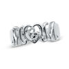 Thumbnail Image 1 of Previously Owned - Open Hearts Family by Jane Seymour™ Diamond Accent "MOM" Ring in Sterling Silver