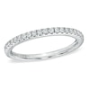 Thumbnail Image 0 of Previously Owned - Vera Wang Love Collection 1/4 CT. T.W. Diamond Anniversary Band in 14K White Gold