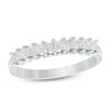 Thumbnail Image 1 of Previously Owned - 1/2 CT. T.W. Princess-Cut Diamond Wedding Band in 14K White Gold