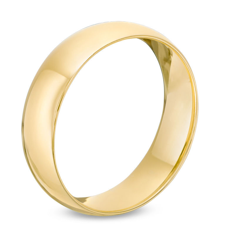 Previously Owned - Men's 6.0mm Wedding Band in 10K Gold