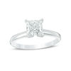 Thumbnail Image 1 of Previously Owned - 1 CT. Princess-Cut Diamond Solitaire Engagement Ring in 14K White Gold