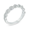 Thumbnail Image 1 of Previously Owned - Vera Wang Love Collection 1/4 CT. T.W. Diamond Braided Wedding Band in 14K White Gold