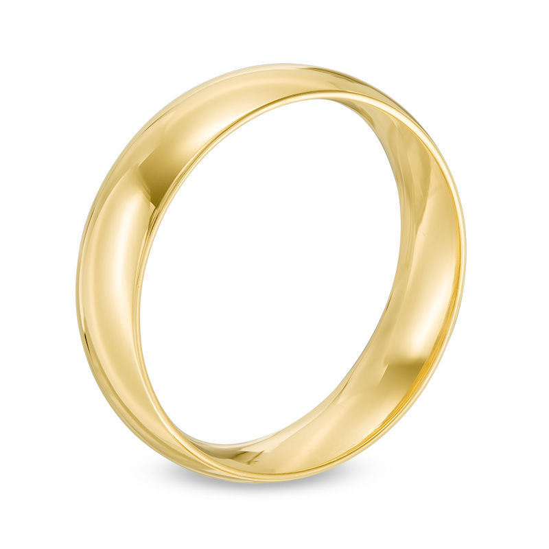 Main Image 2 of Previously Owned - Men's 6mm 14K Gold Wedding Band