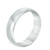 Thumbnail Image 1 of Previously Owned - Men's 6.0mm Comfort-Fit Wedding Band in 14K White Gold