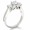 Thumbnail Image 2 of Previously Owned - 1-1/2 CT. T.W. Diamond Three Stone Ring in 14K White Gold