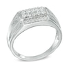 Thumbnail Image 2 of Previously Owned - Men's 1/2 CT. T.W. Diamond Ring in 10K White Gold