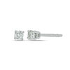 Previously Owned - 1/10 CT. T.W. Diamond Solitaire Stud Earrings in 14K White Gold