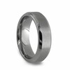 Thumbnail Image 1 of Previously Owned - Edward Mirell 7.0mm Satin center Titanium Wedding Band