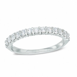 Previously Owned - 1/2 CT. T.W.  Diamond Band in 14K White Gold (I/SI2)