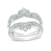 Thumbnail Image 0 of Previously Owned - 1/3 CT. T.W. Diamond Vintage-Style Crowned Solitaire Enhancer in 14K White Gold