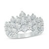 Thumbnail Image 1 of Previously Owned - 1/2 CT. T.W. Diamond Pyramid Band in 10K White Gold
