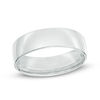 Thumbnail Image 0 of Previously Owned - Men's 6.5mm Comfort-Fit Wedding Band in 14K White Gold