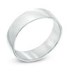 Thumbnail Image 1 of Previously Owned - Men's 6.5mm Comfort-Fit Wedding Band in 14K White Gold
