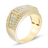 Thumbnail Image 1 of Previously Owned - Men's 1-1/2 CT. T.W. Composite Diamond Rectangle Top Ring in 10K Gold