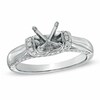 Thumbnail Image 1 of Previously Owned - 1/3 CT. T.W. Diamond Semi-Mount in 14K White Gold