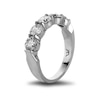 Thumbnail Image 2 of Previously Owned - 1-5/8 CT. T.W. Diamond Five Stone Wedding Band in Platinum (H/SI1)