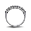 Thumbnail Image 3 of Previously Owned - 1-5/8 CT. T.W. Diamond Five Stone Wedding Band in Platinum (H/SI1)