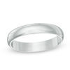 Thumbnail Image 0 of Previously Owned - Men's 4.0mm Comfort-Fit Wedding Band in 10K White Gold