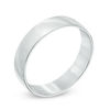Thumbnail Image 1 of Previously Owned - Men's 5.5mm Comfort Fit Wedding Band in 14K White Gold