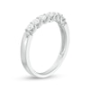 Thumbnail Image 2 of Previously Owned - 1/2 CT. T.W. Diamond Contour Anniversary Band in 14K White Gold