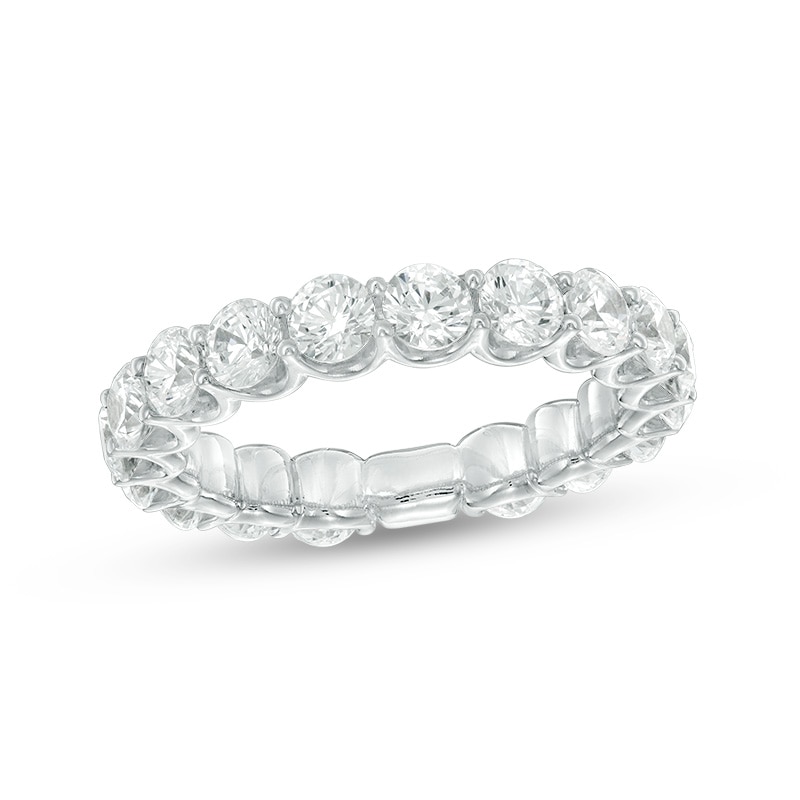 Main Image 1 of Previously Owned - 3 CT. T.W. Diamond Eternity Band in 14K White Gold