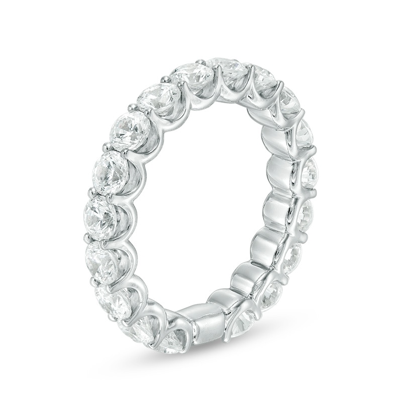 Main Image 2 of Previously Owned - 3 CT. T.W. Diamond Eternity Band in 14K White Gold