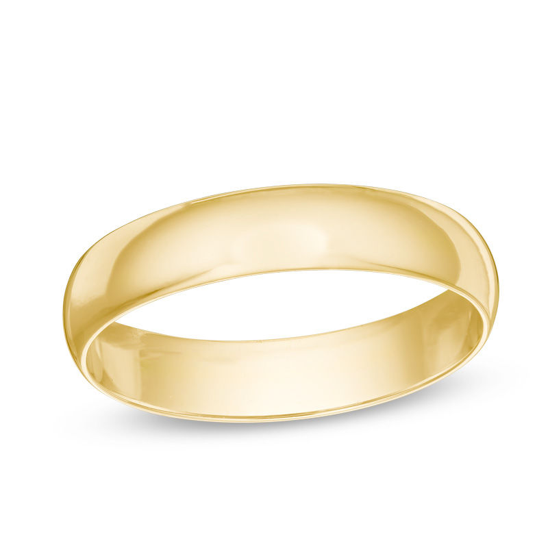 Previously Owned - Men's 4.0mm Wedding Band in 14K Gold
